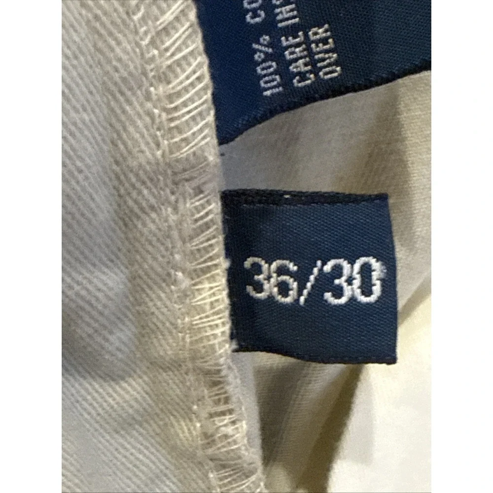 Vintage Polo Ralph Lauren Men's 36x30 Khaki Classic Chino Pants